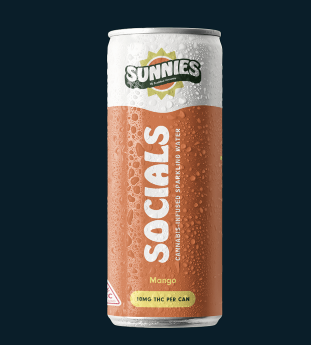Photograph of product: Mango "Socials" Sparkling Water [10mg TH-oui] || Sunnies