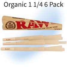 Photograph of product: 6pk | 1 1/4 Organic Hemp Cones | RAW