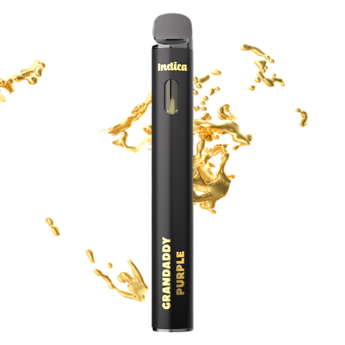 Photograph of product: Grandaddy Purple 1g Live Resin All in One Pen by Breeze