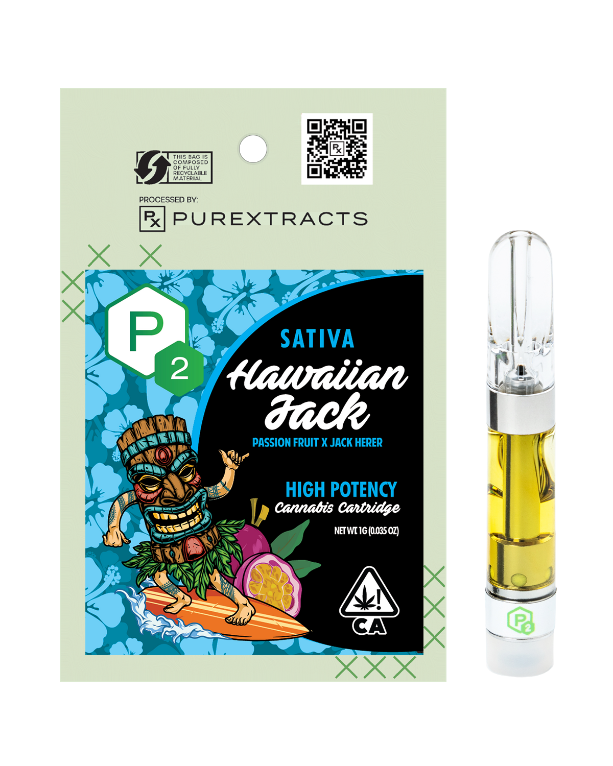 Photograph of product: Cartridge | Hawaiian Jack