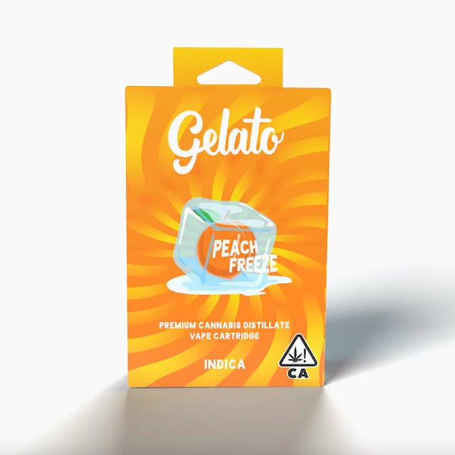 Photograph of Product: Peach Freeze Cart 1g - 