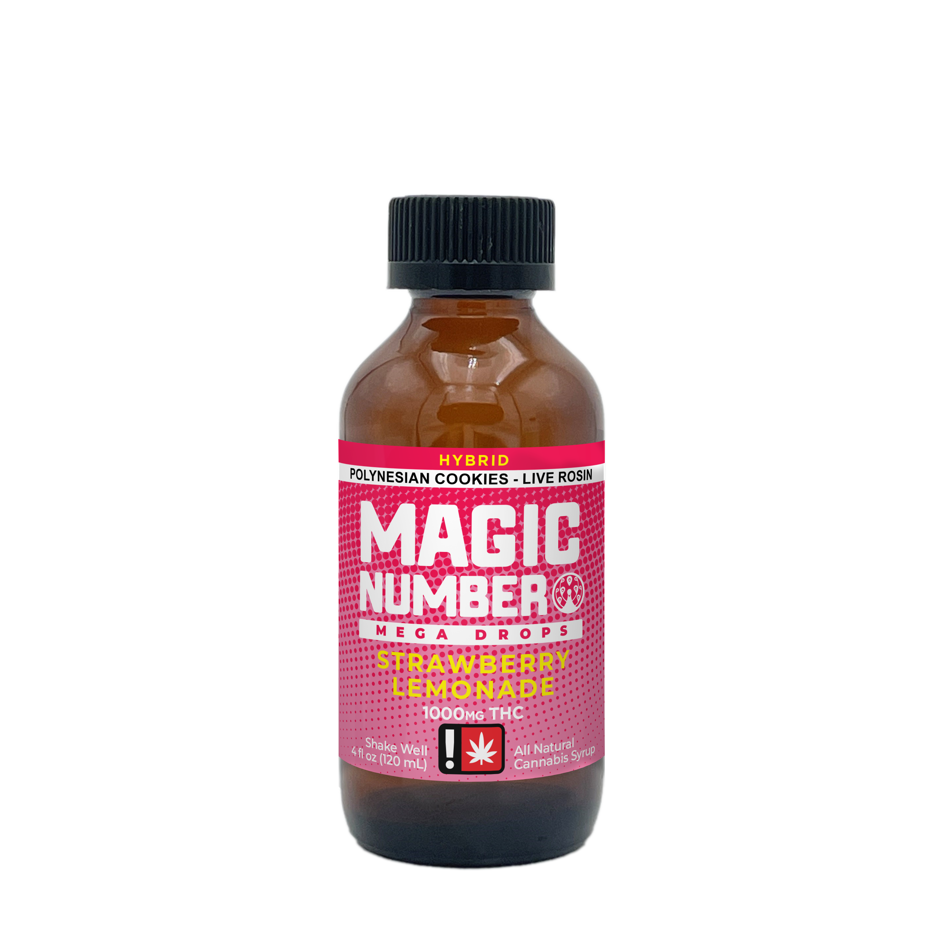 Photograph of product: Strawberry Lemonade Hybrid Mega Drops | 1000mg Live Resin
