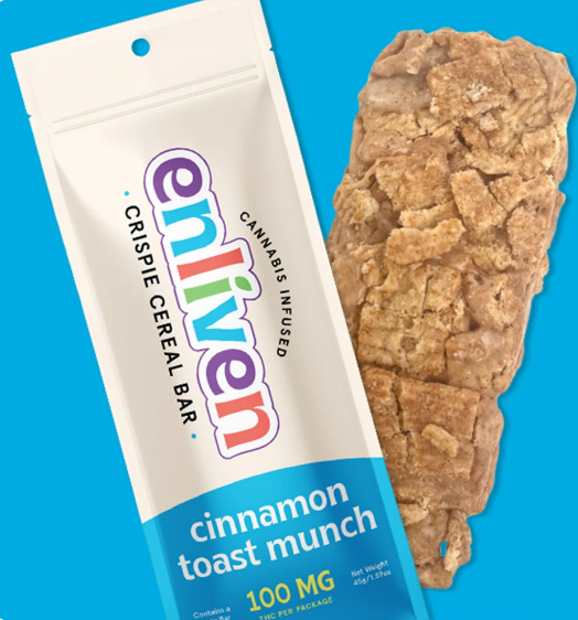 Photograph of product: Baked Good | Enliven | Cinnamon Toast Munch Cereal Bar