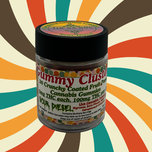 Photograph of product: Gummy Clusters (Nerds) Gummies