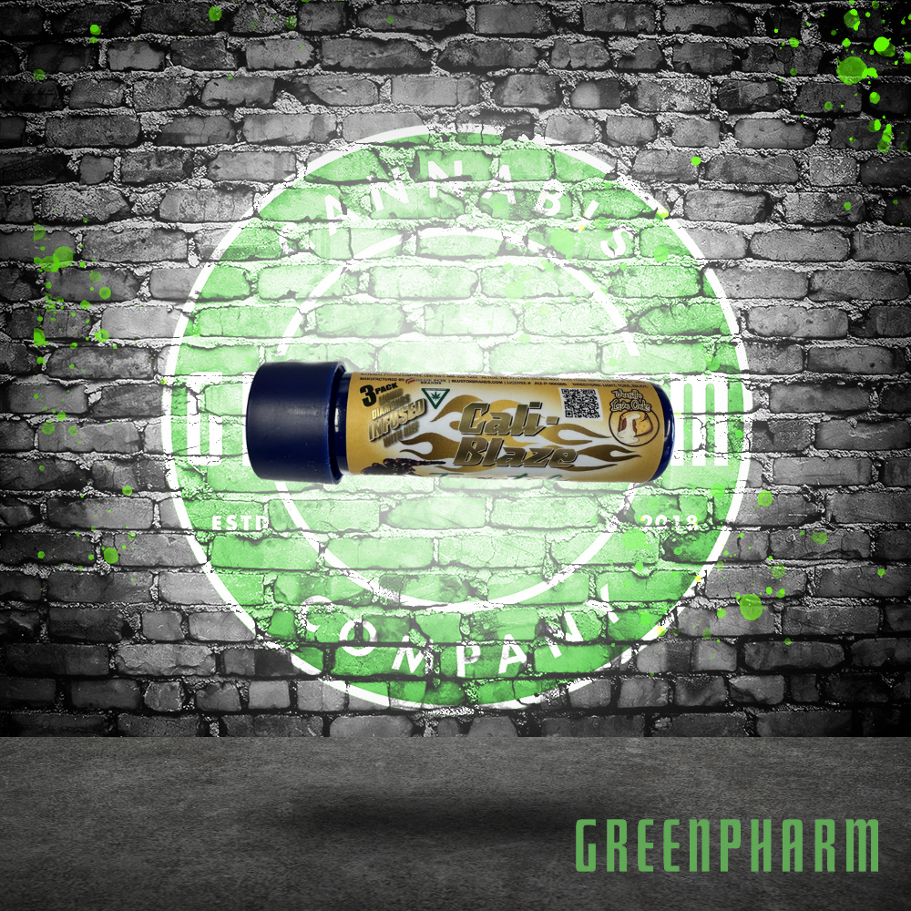 Photograph of product: Cali-Blaze , 3CT, 1G Tarantula Infused Pre-Rolls | Vanilla Lava Cake