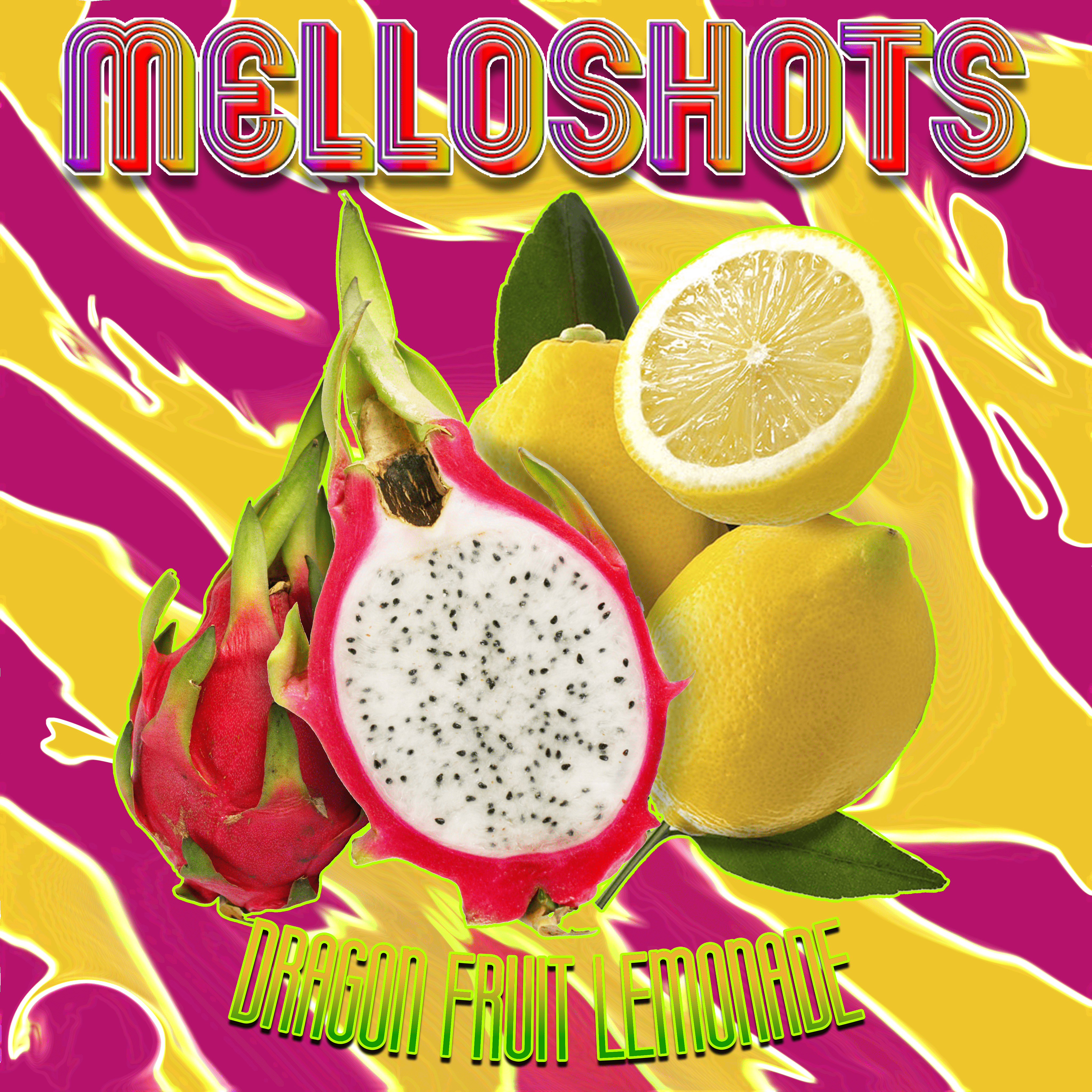 Photograph of product: Oilwell Dragonfruit Lemonade Melloshot 100mg