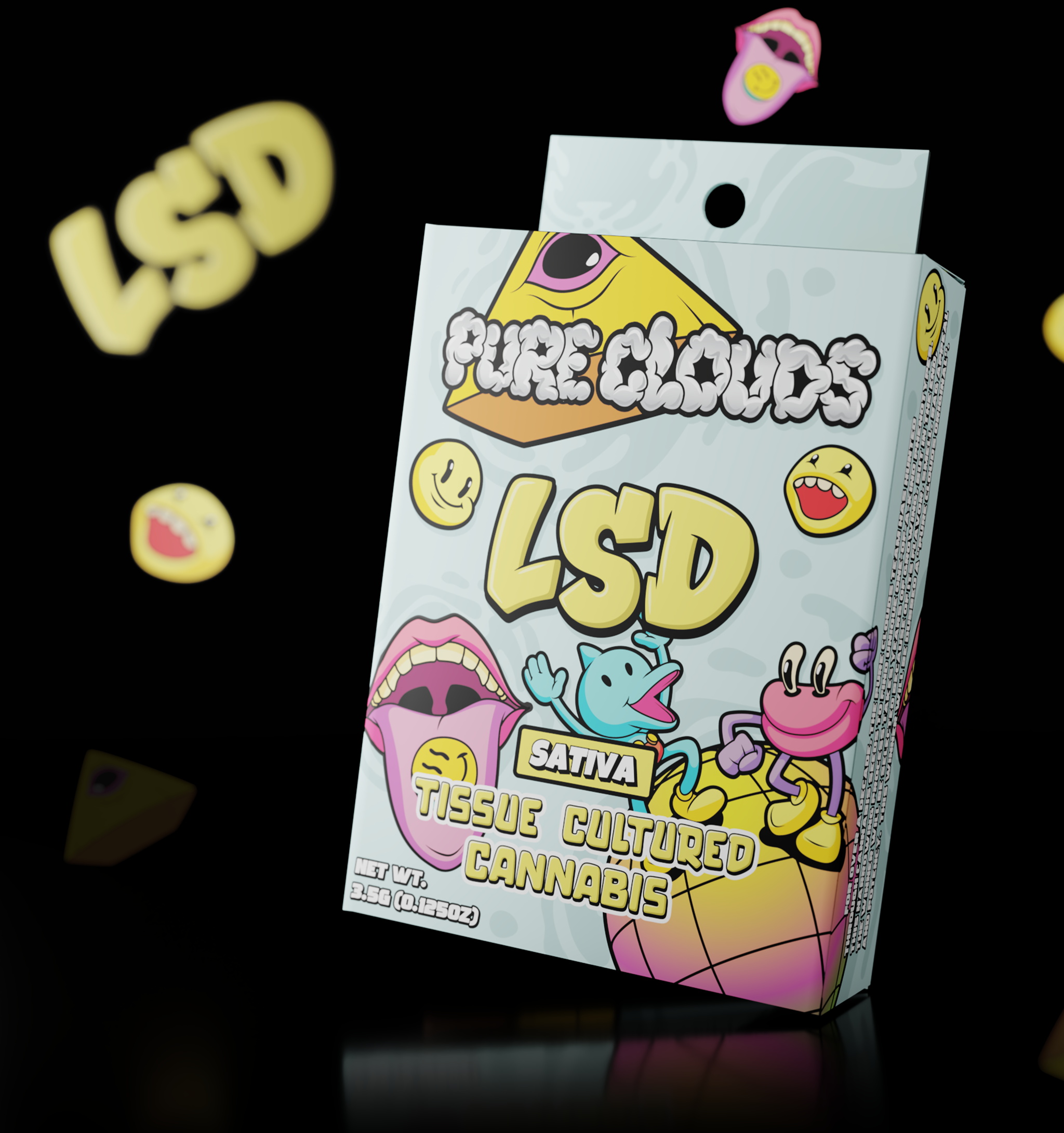 Photograph of product: Pure Clouds - LSD 3.5g