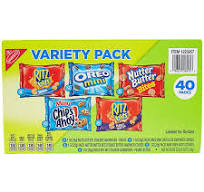 Photograph of product: Cookies - Variety pack