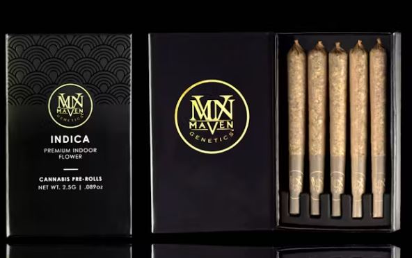 Photograph of product: Chrome Dome 5pk - Preroll-2.5g