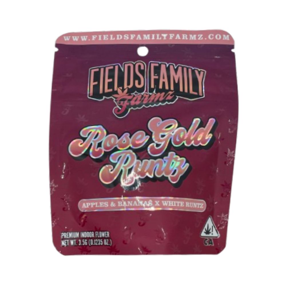 Photograph of product: ROSE GOLD RUNTZ 3.5G