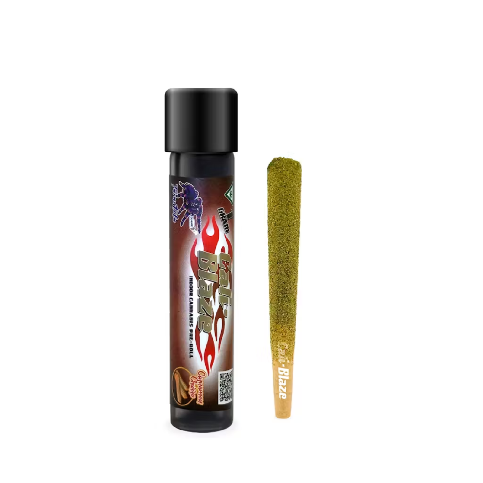 Photograph of product: 1g Infused Pre-Roll | Cinnamon Churro | Cali-Blaze