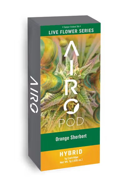 Photograph of product: Airo Orange Sherbert Pod (1g)