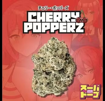 Photograph of product: FEAR OF BOOF CHERRY POPPERZ - 3.5g