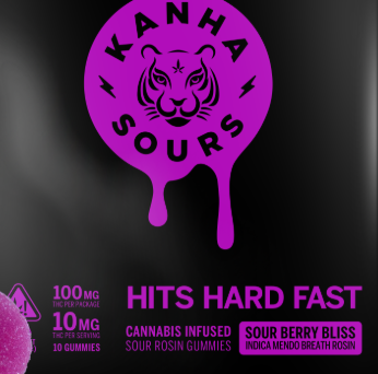 Photograph of product: SOUR BERRY BLISS | VEGAN | SOLVENTLESS | INDICA