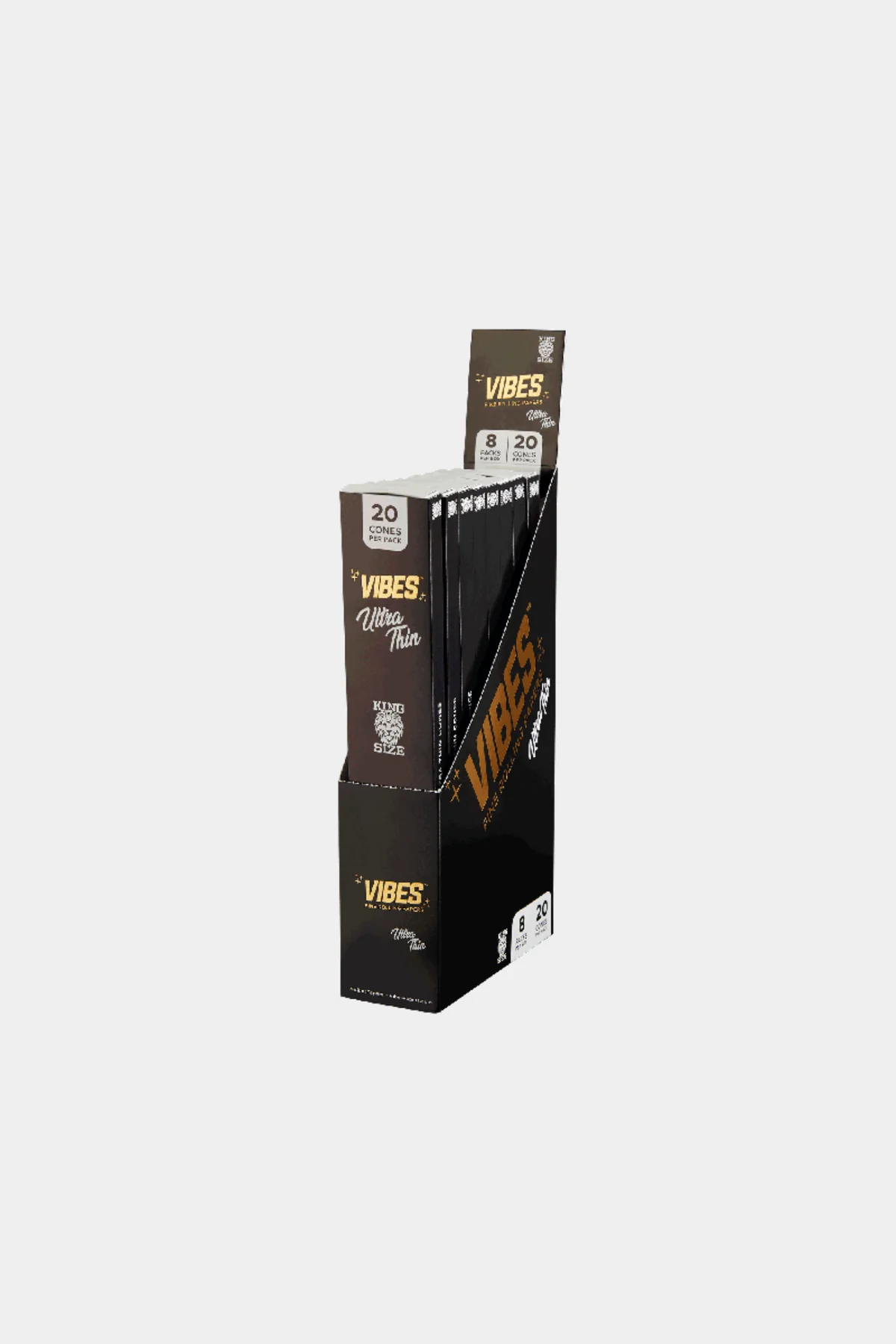 Photograph of product: VIBES Cones - King Size - Ultra-Thin