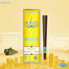 Photograph of product: PRESIDENTIAL | PINEAPPLE | 1G MOON ROCK BLUNT