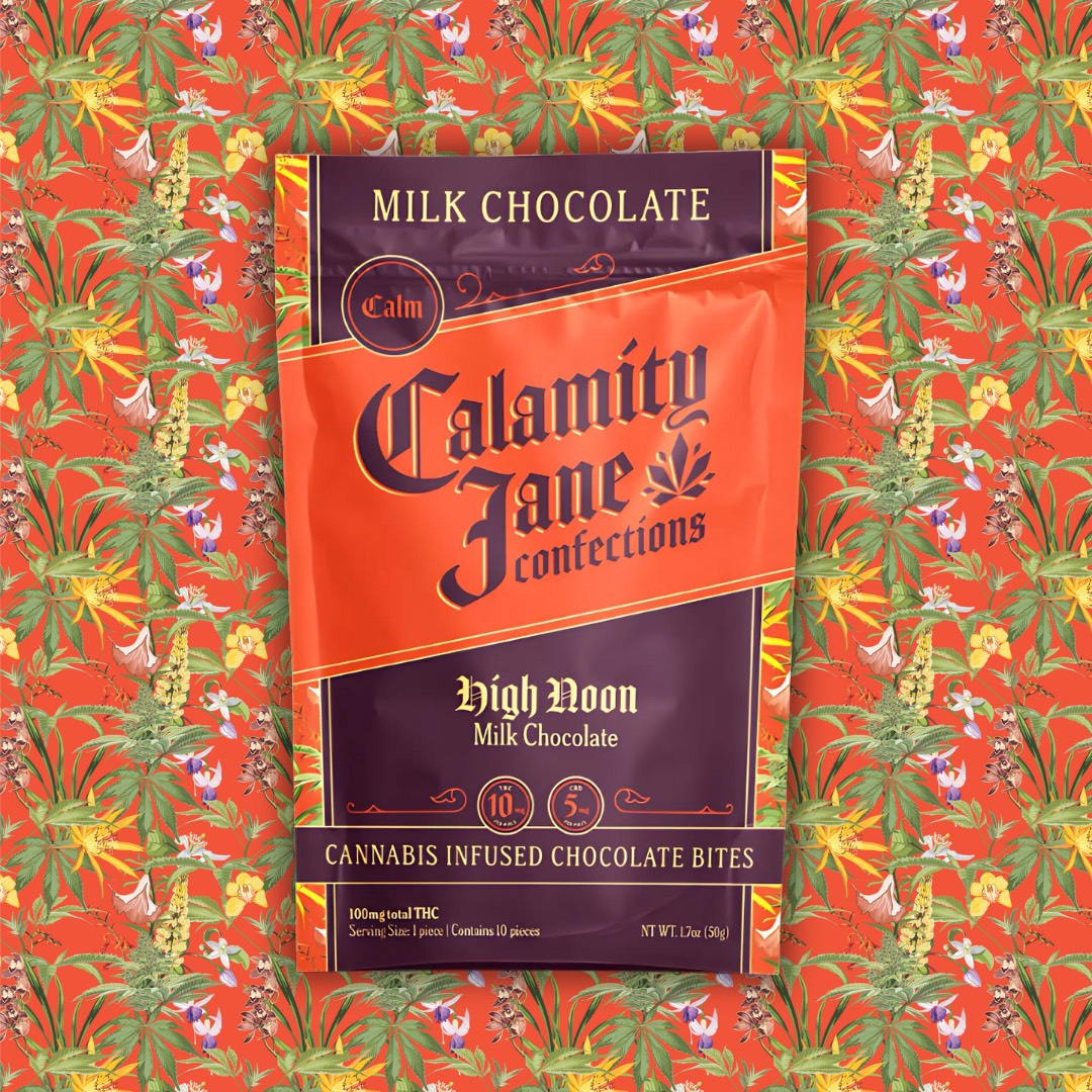 Photograph of product: Calamity Jane  - High Noon - Milk Chocolate Bites (Calm)