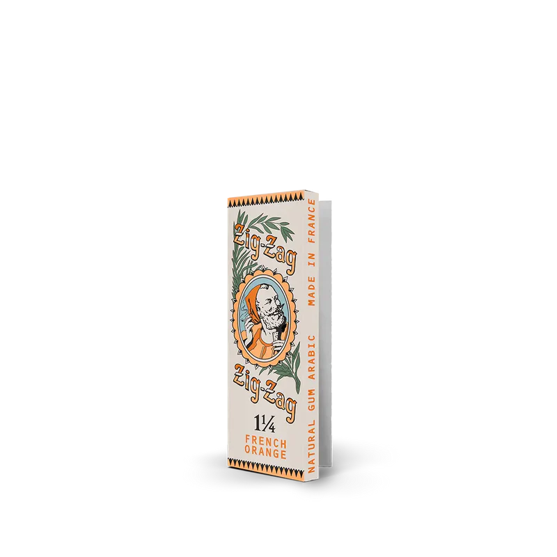 Photograph of product: Zig-Zag 1 1/4 French Orange Papers