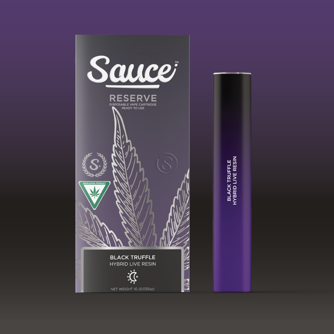 Photograph of product: Sauce Essentials Live Resin Disposable | Black Truffle