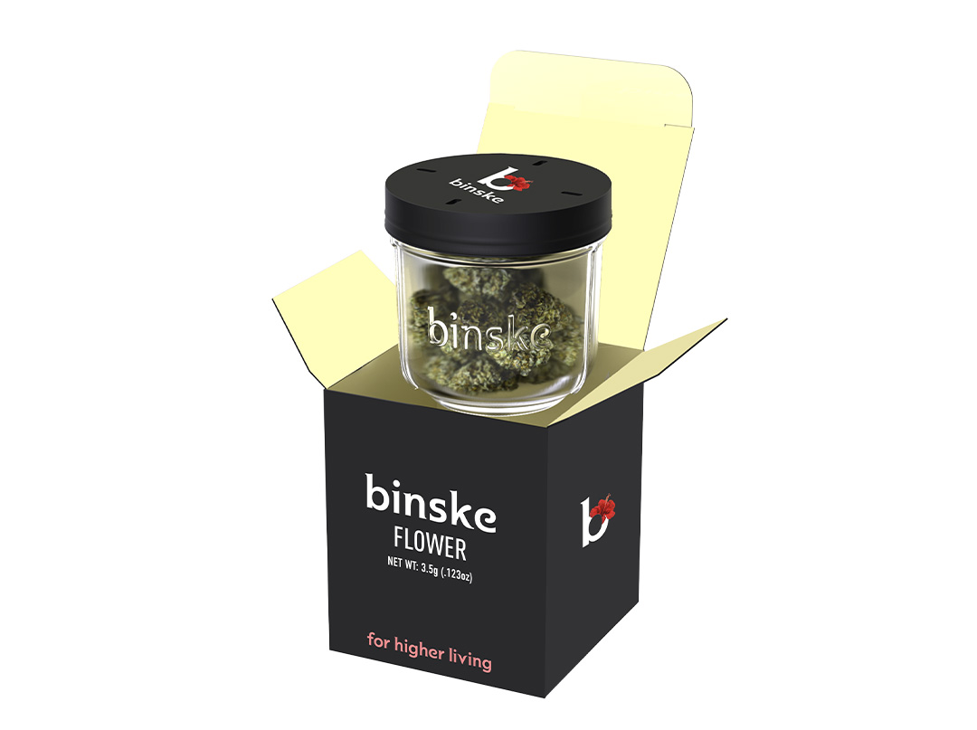 Photograph of product: Binske - Octane Mint Sherb - 3.5g