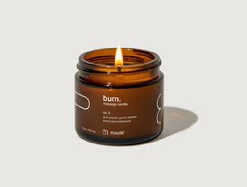 Photograph of product: Maude 4oz Burn no.2 candle