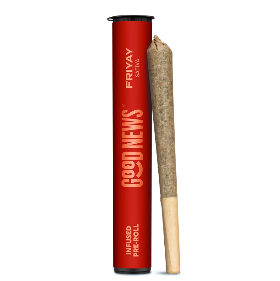 Photograph of product: Pre-Roll Infused Friyay Watermelon | 1g