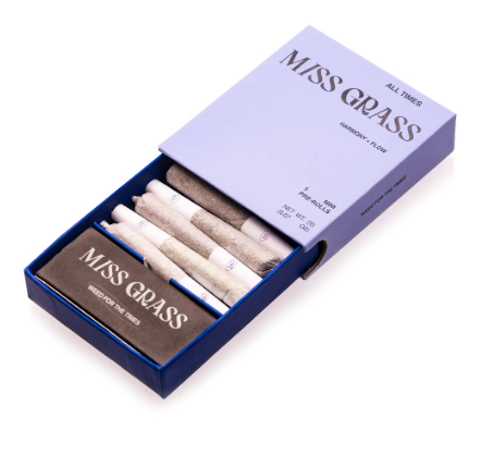 Photograph of product: Miss Grass All Times 5-Pack Pre-Roll