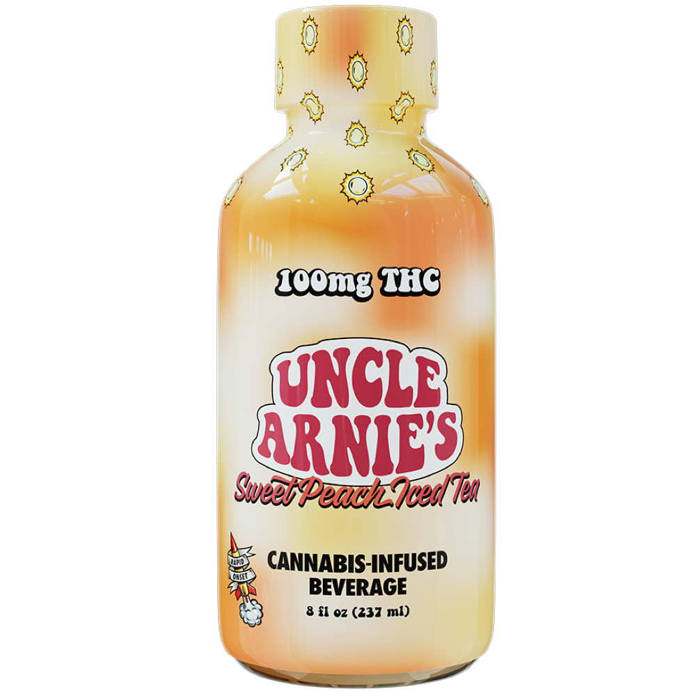 Photograph of product: Beverage | Uncle Arnie's | Sweet Peach Iced Tea [8oz]