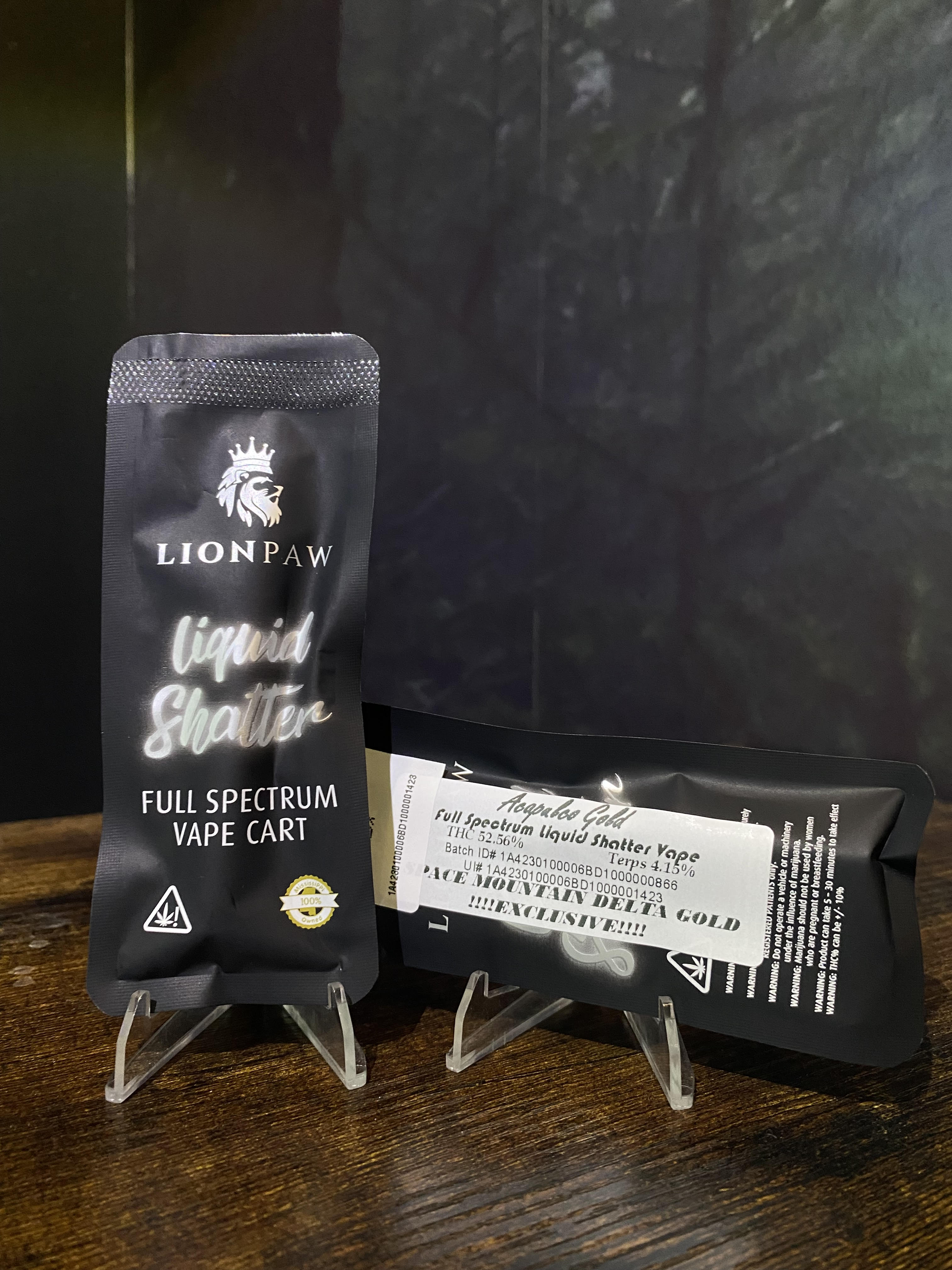 Photograph of product: Acapulco Gold cart |  Lions Paw