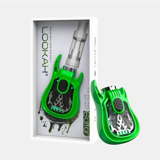 Photograph of product: Lookah | 510 Guitar Battery | Green
