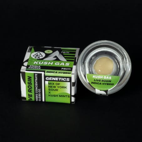 Photograph of product: Kush Gas 70 Whipped Live Rosin 1g - Sales Floor