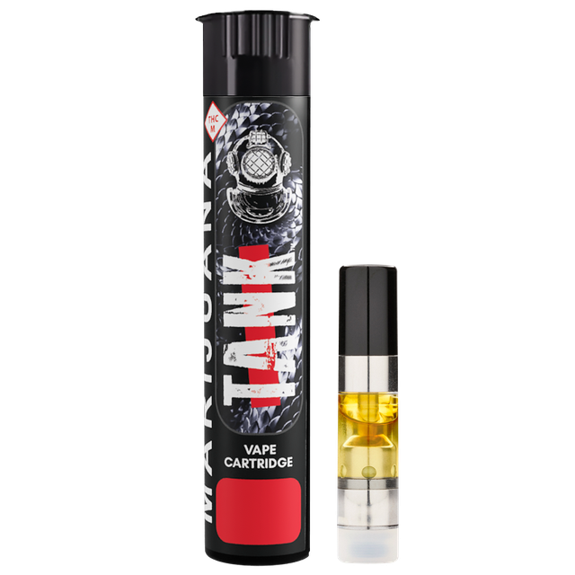 Photograph of product: Tank: Vape | Blueberry Underground | Cartridge