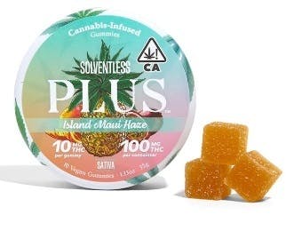 Photograph of product: PLUS - Oui'd Island Maui Haze Gummies