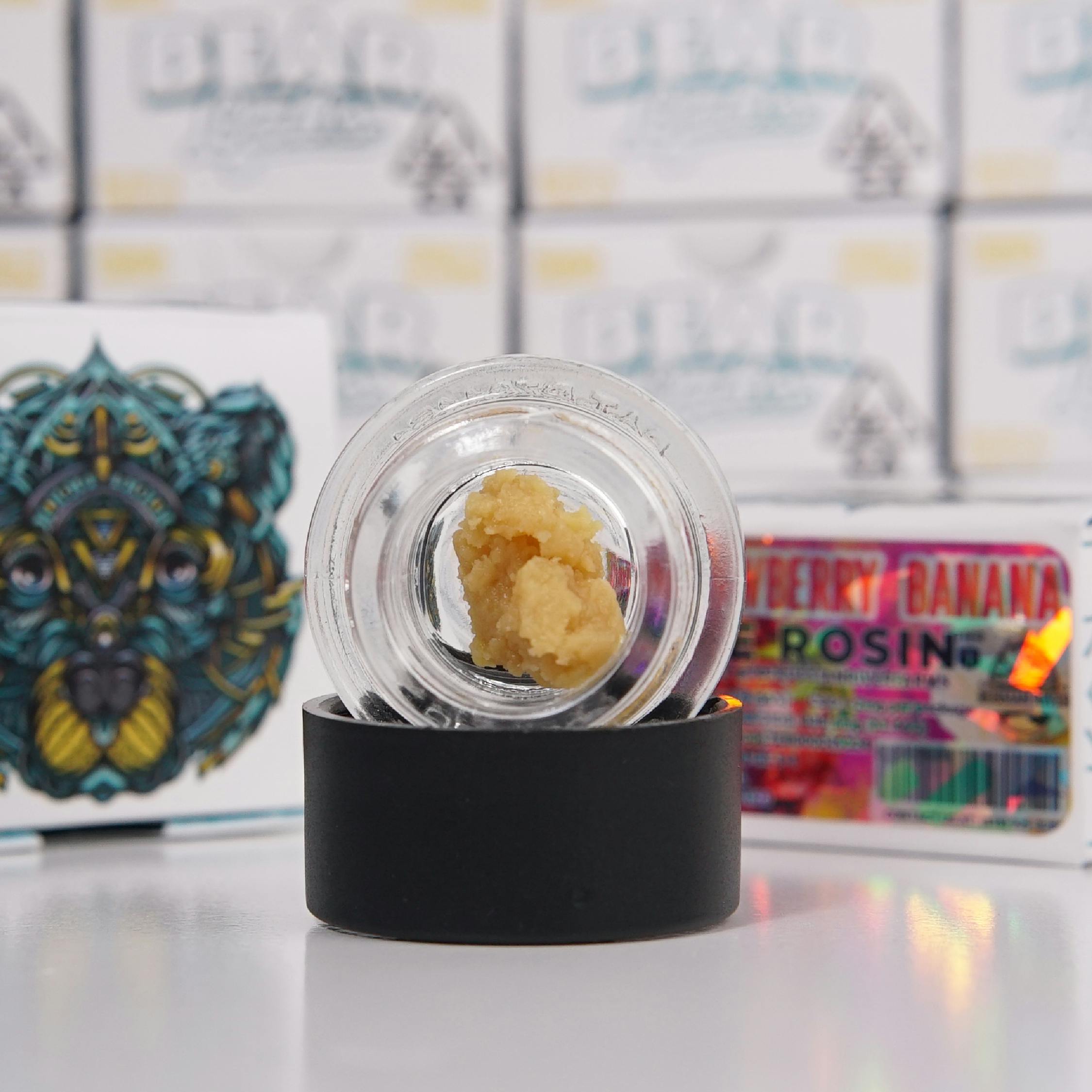 Photograph of product: Strawberry Banana Tier 2 Live Rosin
