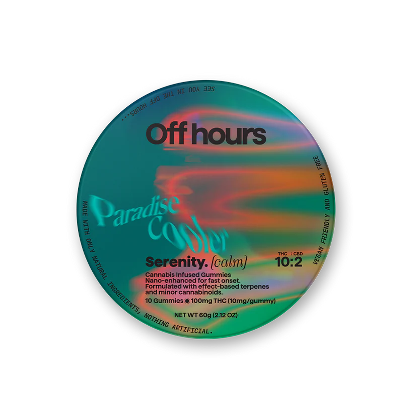 Photograph of product: Off Hours - Serenity - Gummies - 100mg
