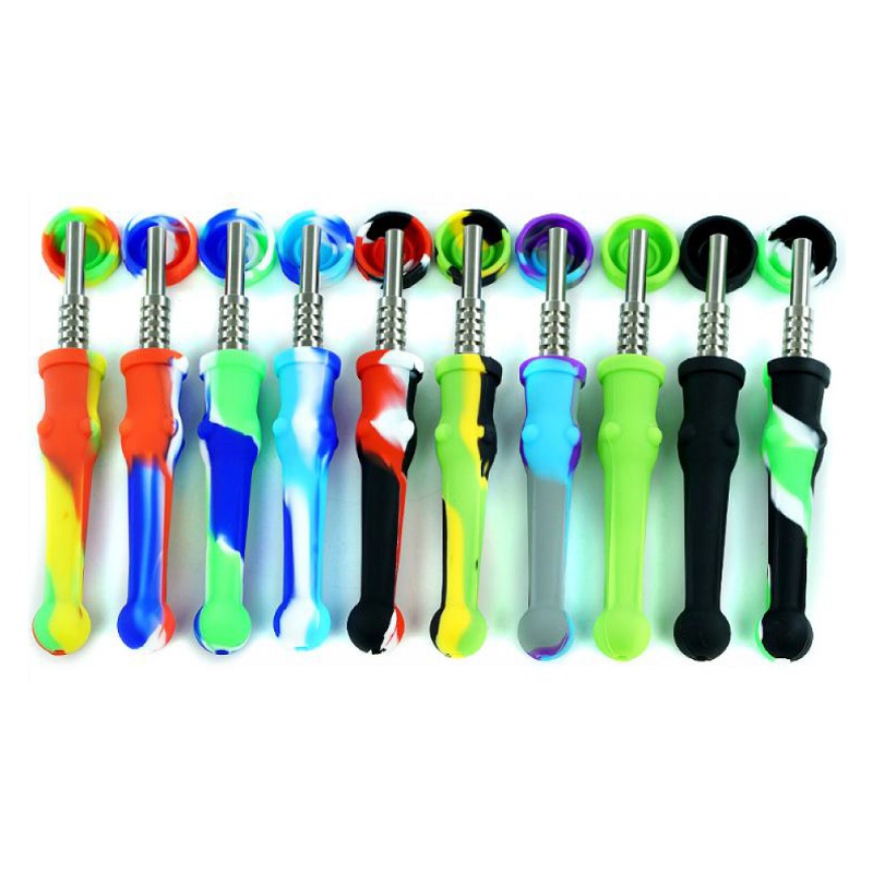 Photograph of product: No Brand | Silicone | Fancy Medium Nectar Collector