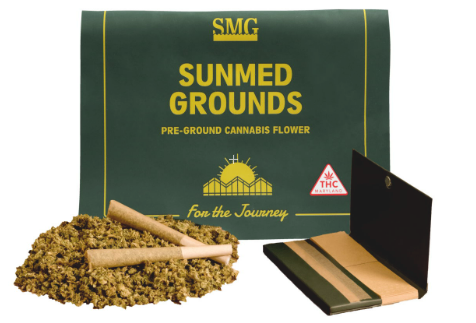 Photograph of Product: Sunmed Voyager Pre-Ground Pouch Flower 10g