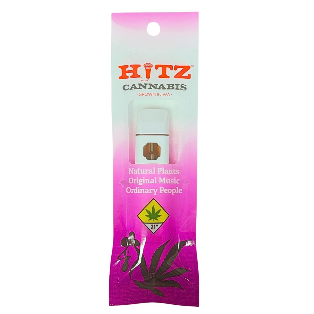 Photograph of product: Blackberry Kush 1g Distillate Disposable (Hitz)