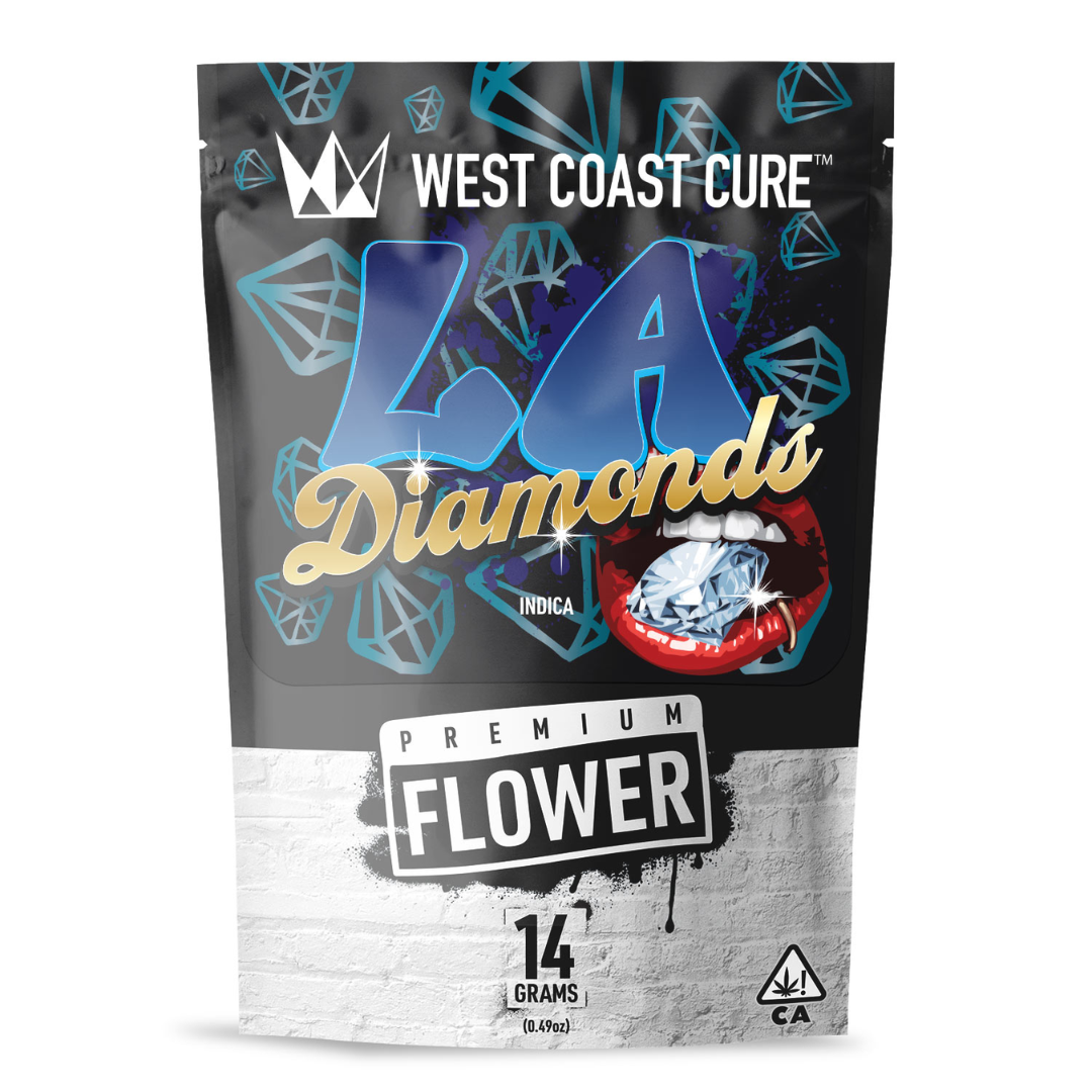 Photograph of product: West Coast Cure - LA Pop Rockz (Indica) Flower - 14g