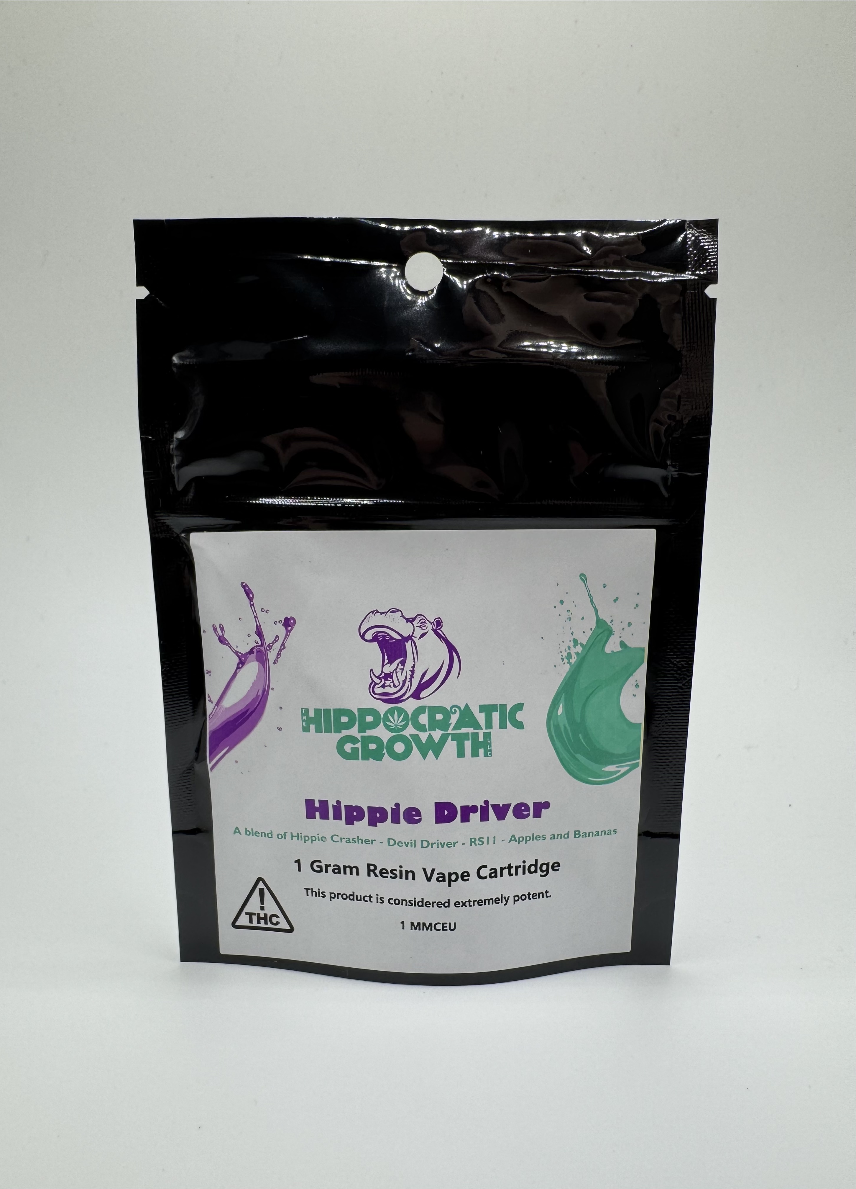 Photograph of product: Hippie Driver Live Resin | Vape Cart