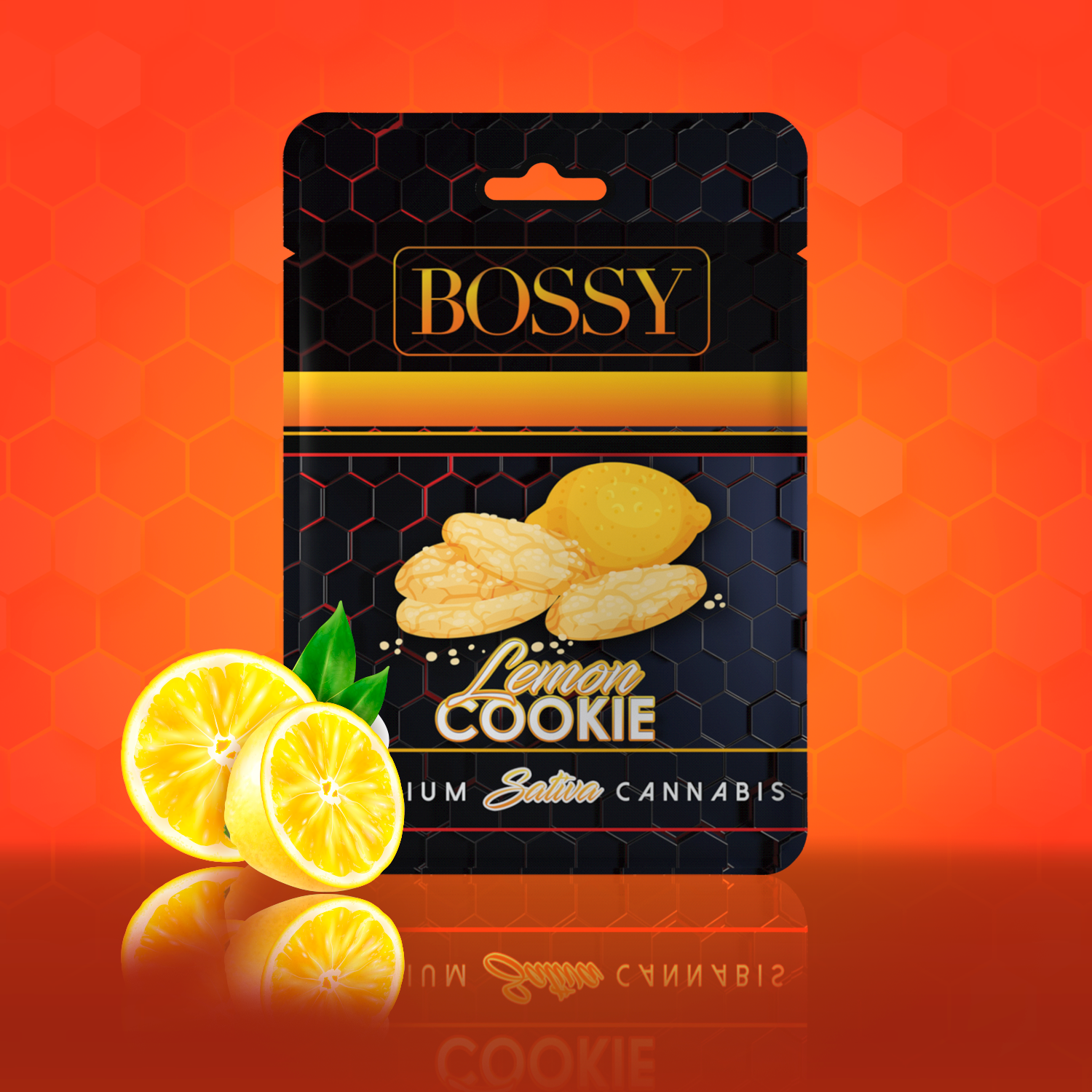 Photograph of product: BOSSY | LEMON CHERRY GELATO | 510 CART