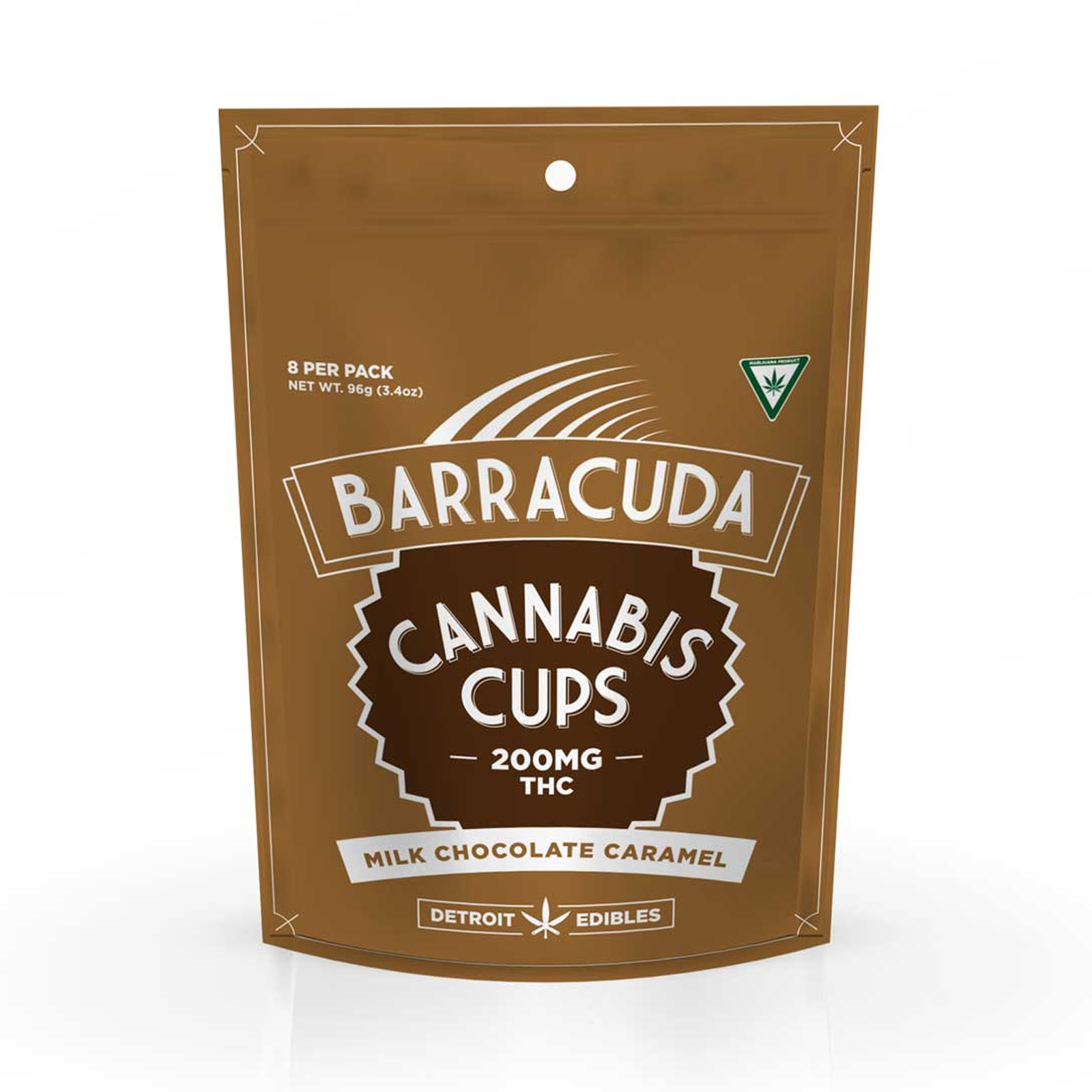 Photograph of Product: Barracuda Cannabis Cups  Caramel