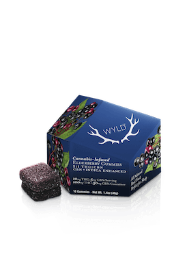 Photograph of product: Elderberry | TH-oui:CBN 2:1 Gummies
