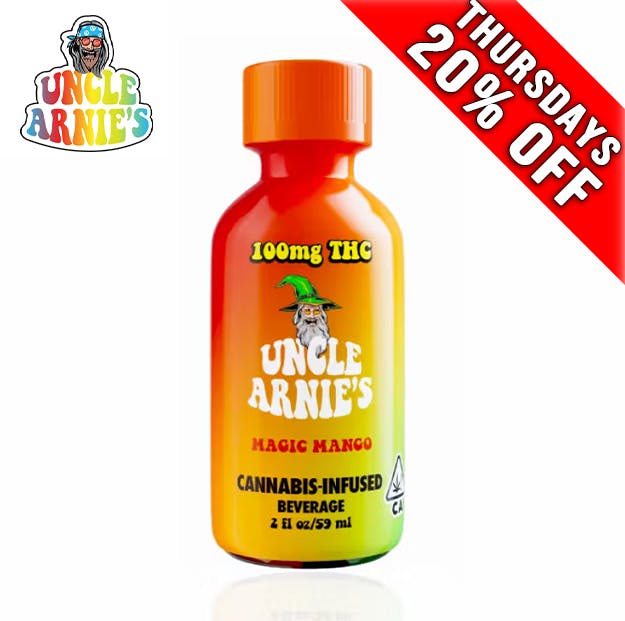 Photograph of product: Uncle Arnies - Magic Mango - 100mg - 