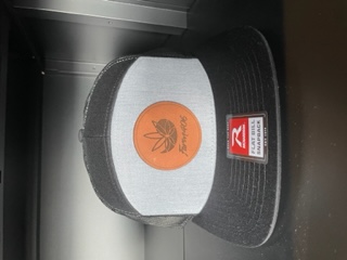 Photograph of product: Flat Bill Snapback Leather Logo