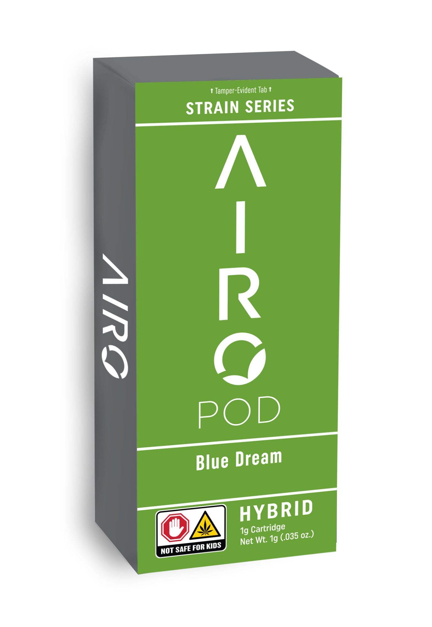 Photograph of product: Airo Vape Pod 1g- Blue Dream (Strain Series)