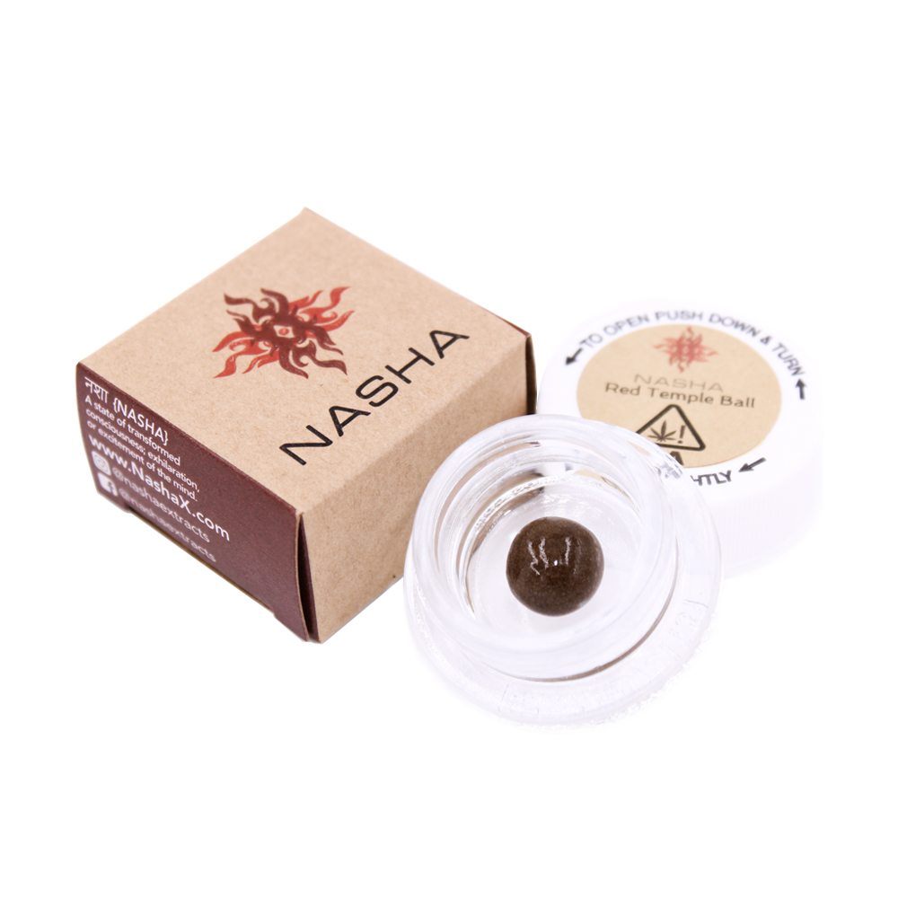 Photograph of product: ICE CREAM CAKE PRESSED TEMPLE BALL [1.2 G]