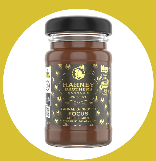 Photograph of product: Harney Brothers | Focus Coffee Shot | Beverage Shot | 5mg