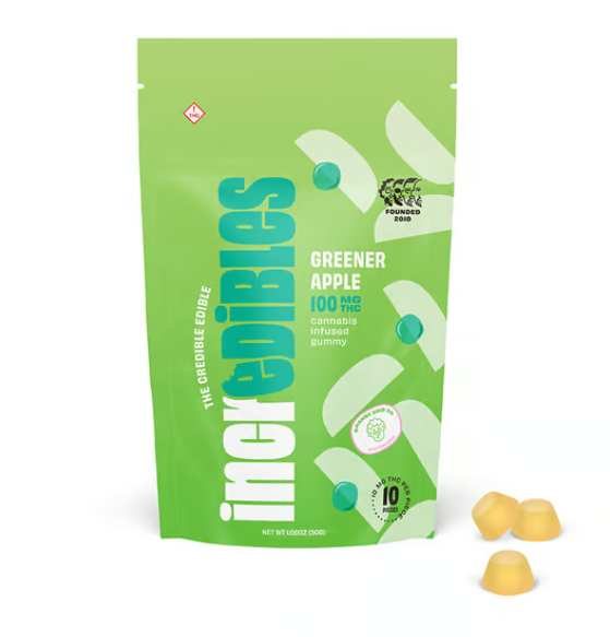 Photograph of product: Incredibles - Greener Apple - Gummies