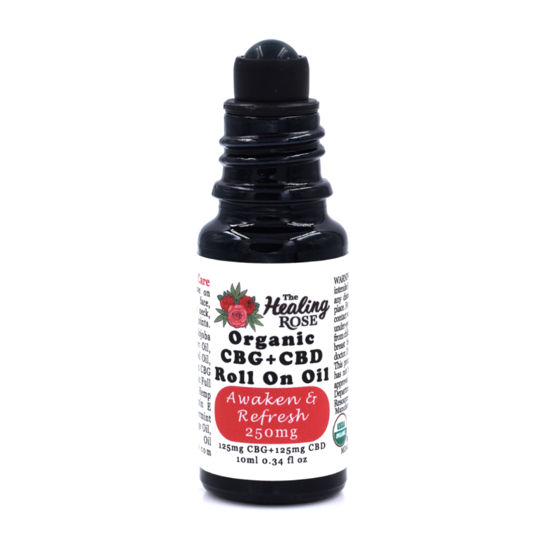 Photograph of product: Awaken & Refresh | CBG+CBD Roll On Oil 250mg